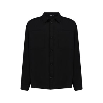mad studio Men linen Set - shirt & Pants - Black