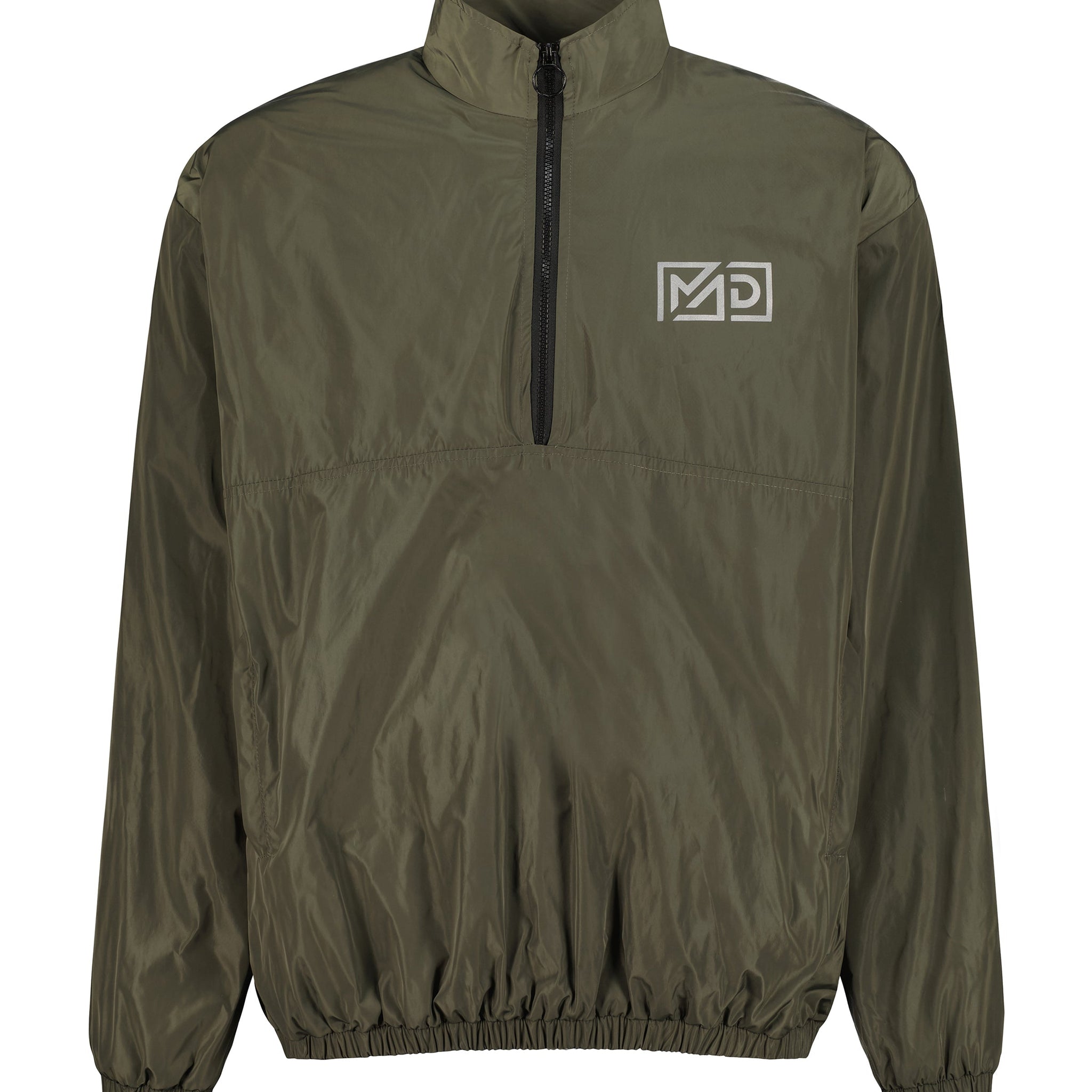 MAD CLASSIC HALF ZIP OLIVE TRACK JACKET