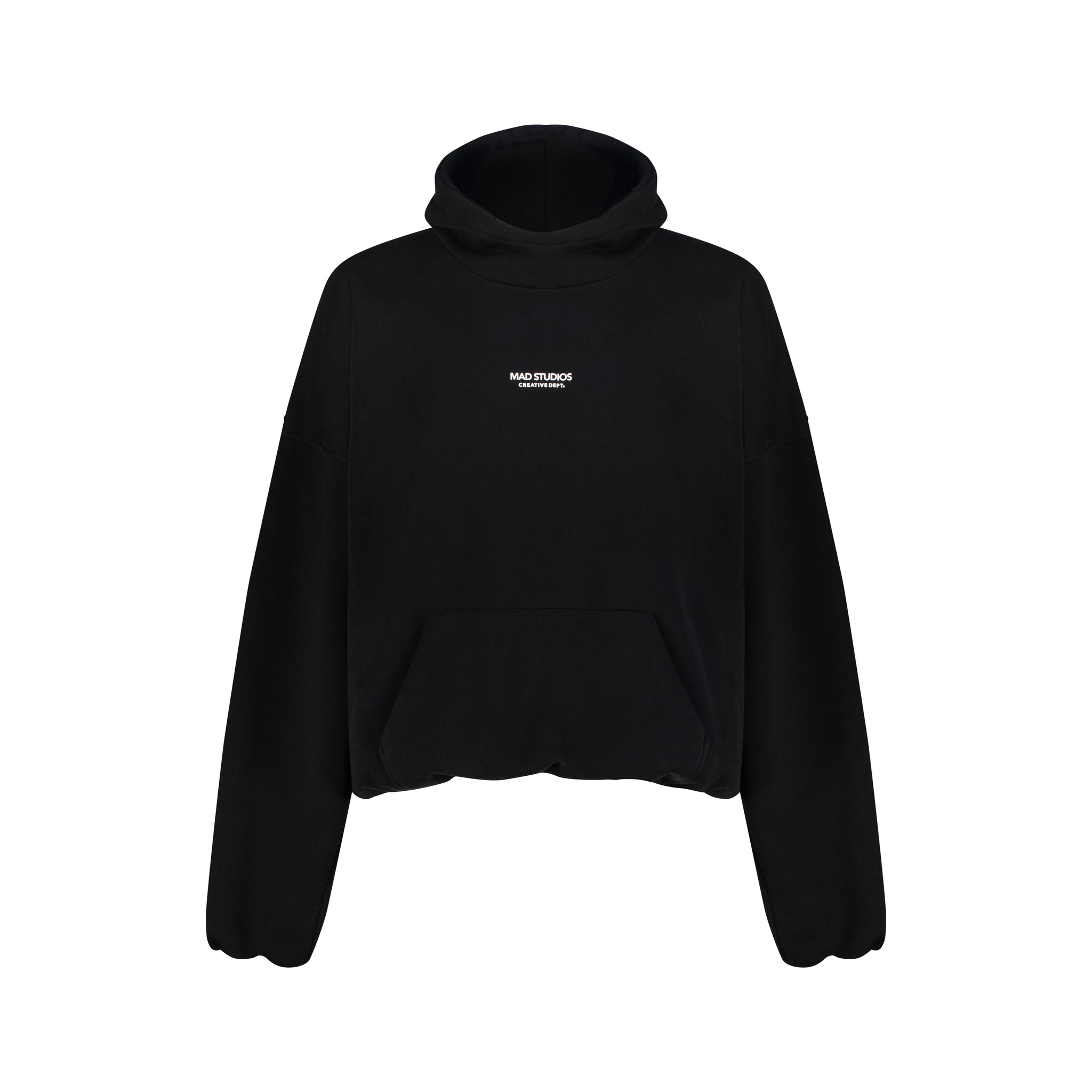 Mad studios layer hoodie - black